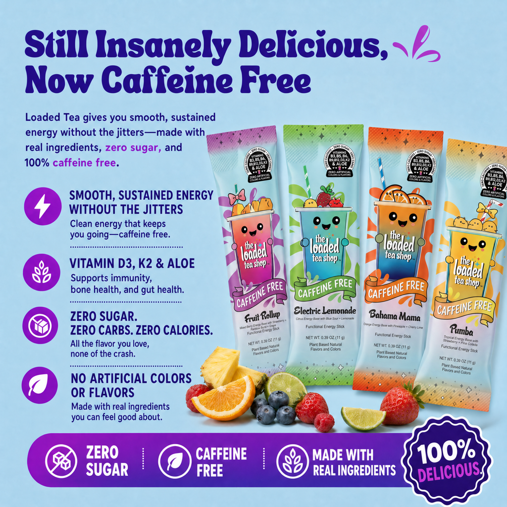 400 Case Gummie Bear (Caffeine-Free) - Fruity Tea Favorite