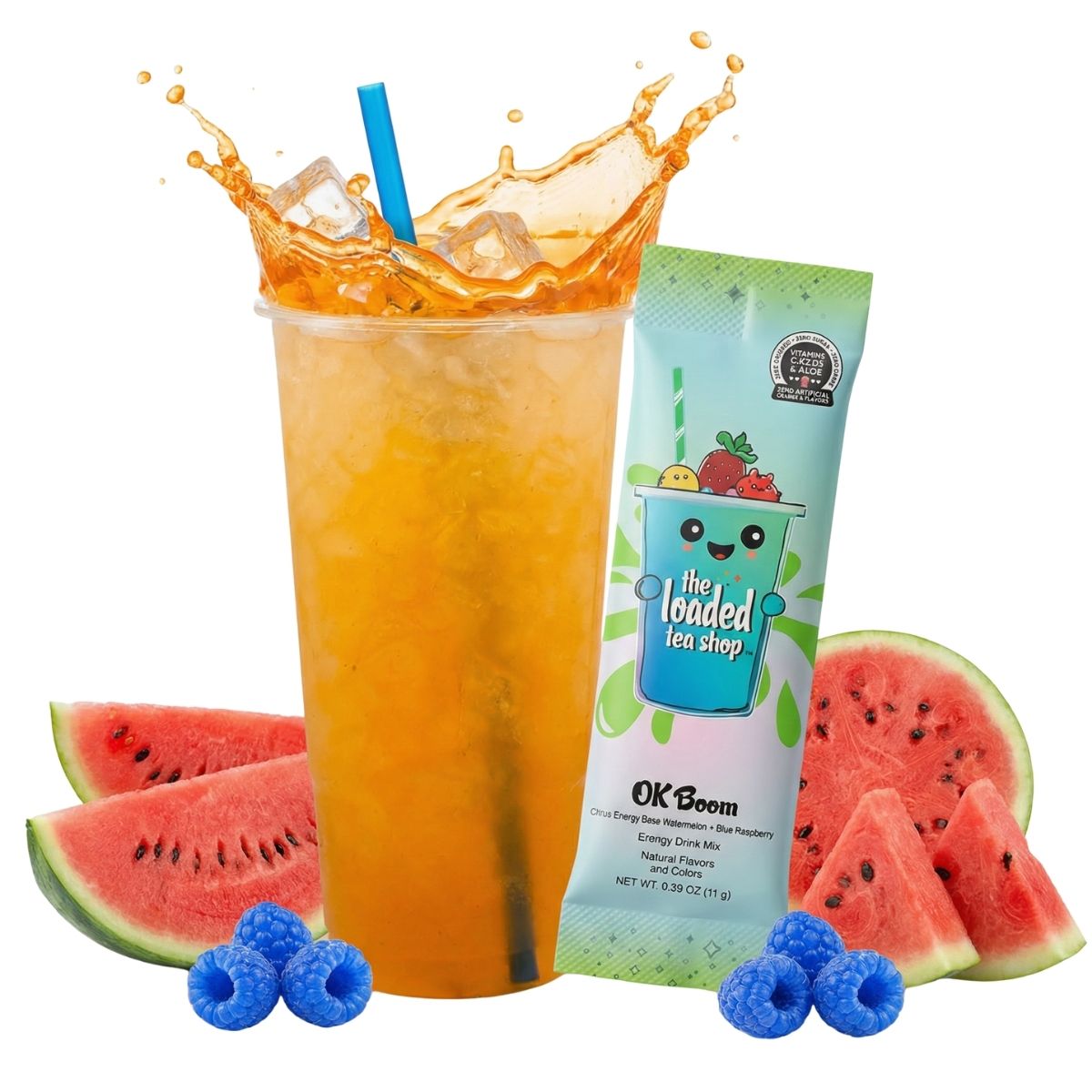 50 Case OK Boom - The Flavor Tea Mix