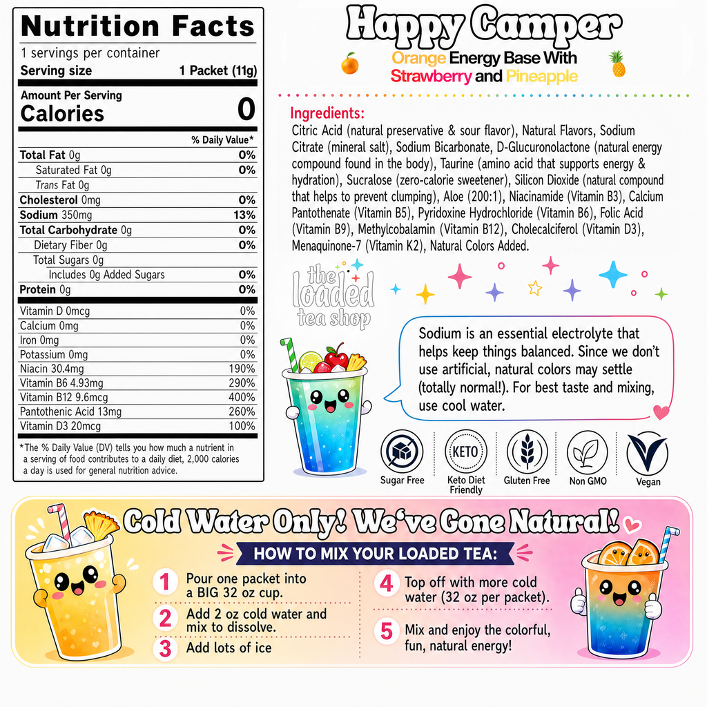 Happy Camper (Caffeine-Free) - Everyday Sip Choice