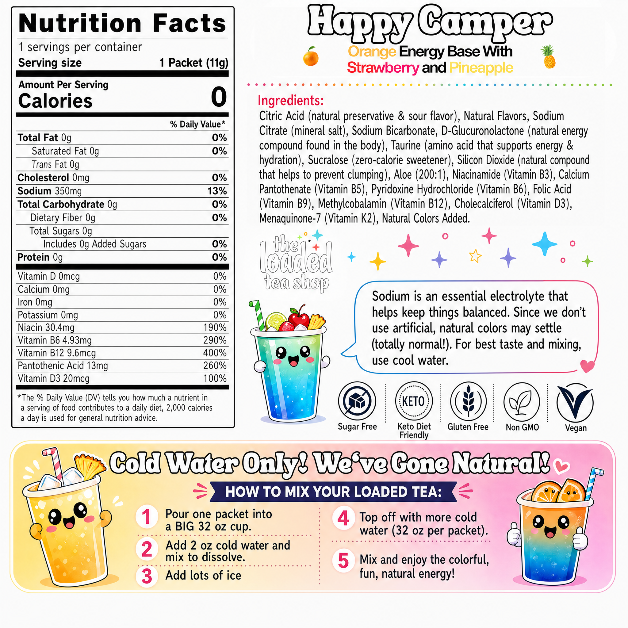 Happy Camper (Caffeine-Free) - Everyday Sip Choice