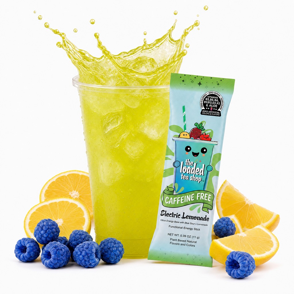 Electric Lemonade (Caffeine-Free) - From Mix to Cup